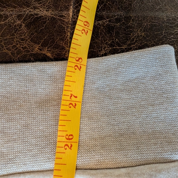 Men's Light Gray Quarter-Zip Sweater - Picture 8 of 8